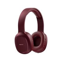 havit HavitH2590BTPROdraadloze Bluetooth-hoofdtelefoon (rood)