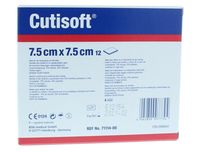 Cutisoft Vliescompres steriel 7,5 x 7,5cm (12 st)