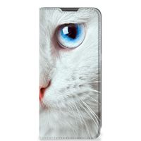 OnePlus 10 Pro Hoesje maken Witte Kat