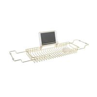 Present Time Badkuipbrug Iglo metalen design - L. 61/86 cm - goud