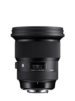Sigma 105mm f/1.4 DG HSM Art Lens voor Canon EF mount Sigma 105mm f/1.4 DG HSM Art Lens voor Canon EF mount