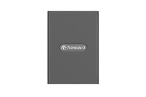 Transcend RDE2 Externe geheugenkaartlezer USB 3.2 Gen 2, SD Grijs