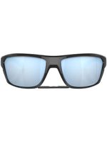 Oakley lunettes de soleil teintées à monture carrée - Noir