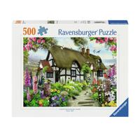 Ravensburger Legpuzzel Idyllische Cottage, 500st. - thumbnail