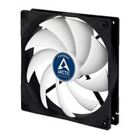 ARCTIC F14 Silent - Bijzonder stille 140 mm behuizingsventilator, case fan met standaard behuizing, vrijwel geruisloos, push- of pull-configuratie mogelijk, 800 rpm. - zwart/wit