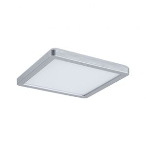 Paulmann 70993 P Atria Shine 11,2W 3000K 190x190 ch m K LED-plafondlamp LED 11.2 W Chroom (mat)