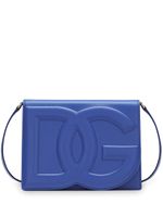 Dolce & Gabbana sac à bandoulière à logo DG - Bleu - thumbnail