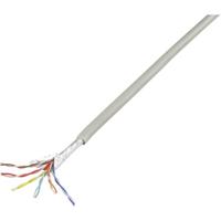 TRU COMPONENTS 1568142 telefoonkabel J-Y (ST) Y 6 x 2 x 0,60 mm, grijs, 25 m