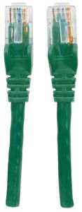 Intellinet 730457 RJ45 Netwerkkabel, patchkabel CAT 6 U/UTP 20.00 m Groen 1 stuk(s)