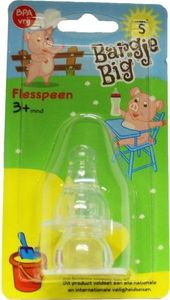 Bargje Big Silicone speen fles maat S (1 st)