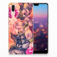 Huawei P20 TPU Case Bosje Bloemen