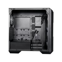 Cooler Master HAF 500 Midi-tower PC-behuizing Zwart 3 voorgeïnstalleerde LED-ventilators, Zijvenster, Stoffilter - thumbnail