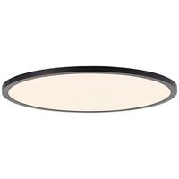 BRILLIANT lamp, Tuco LED plafondpaneel 50cm zwart/wit, 1x LED geïntegreerd, 38W LED geïntegreerd, (4000lm, 3000-6500K), dimbaar met afstandsbediening