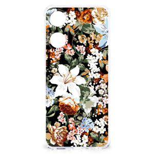 Case voor OPPO A58 | A78 5G Dark Flowers