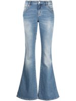 Blumarine jean bootcut à taille basse - Bleu