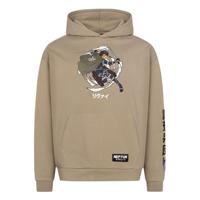 Attack on Titan Hooded Sweater Graphic Khaki Size S