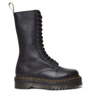 Dr martens Dr. Martens - 1B99 Quad hoge laars Zwart Leer Hoge laarzen Dames