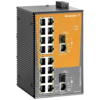 Weidmüller IE-SW-EL18-16TX-2GC Industrial Ethernet Switch 10 / 100 / 1000 MBit/s - thumbnail