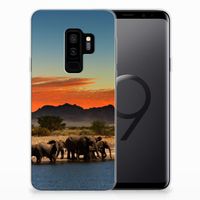 Samsung Galaxy S9 Plus TPU Hoesje Olifanten - thumbnail