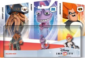 Disney Infinity Triple Pack Villains (Randy / Syndrome / Davy Jones)