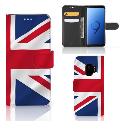 Samsung Galaxy S9 Bookstyle Case Groot-Brittannië Samsung Galaxy S9 Bookstyle Case Groot-Brittannië