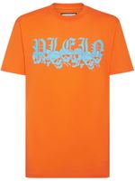 Philipp Plein t-shirt en coton à logo imprimé - Orange