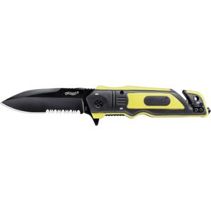 Walther Zakmes Rescue Knife Zwart, Geel