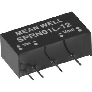 Mean Well SPRN01M-15 DC/DC-converter 67 mA 1 W Aantal uitgangen: 1 x Inhoud 1 stuk(s)