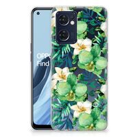 OPPO Reno 7 5G | Find X5 Lite TPU Case Orchidee Groen