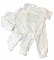 Soft Touch babykleding set Prince wit 4-delig mt 50/56