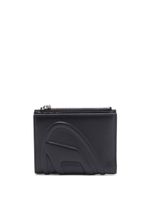 Diesel portefeuille 1DR en cuir - Noir