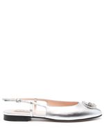 Gucci Double G ballerina shoes - Argent - thumbnail