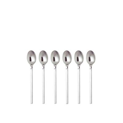 Alessi Dry Mokkalepel rvs 10,5 cm, per 6 Alessi Dry Mokkalepel rvs 10,5 cm, per 6