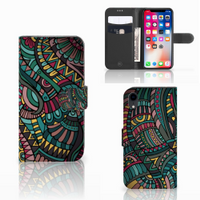 Apple iPhone Xr Telefoon Hoesje Aztec