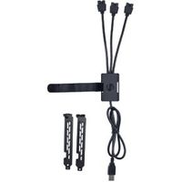 Lian Li PW-U2TPAB USB Hub Black - thumbnail