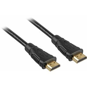 Sharkoon High Speed HDMI kabel met Ethernet kabel 1 meter, 4K, Verguld