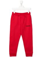 DSQUARED2 KIDS pantalon de jogging à logo imprimé - Rouge - thumbnail