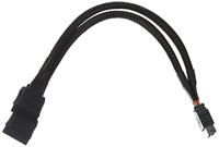 Delock kabel Power SATA 15Pin Bu > 2 x SATA 15Pin St HDD 25cm (gevlochten)