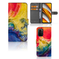 Hoesje Poco F3 | Xiaomi Mi 11i Watercolor Dark - thumbnail