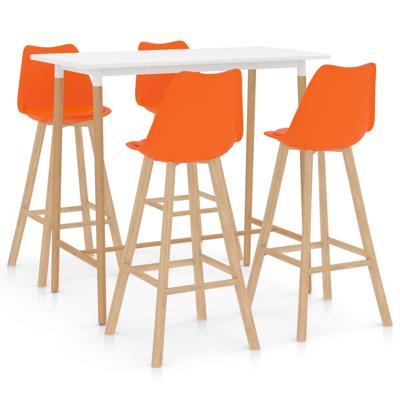 vidaXL 5-delige Barset oranje vidaXL 5-delige Barset oranje