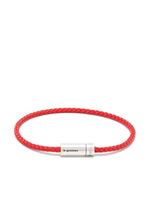 Le Gramme bracelet à logo gravé - Rouge