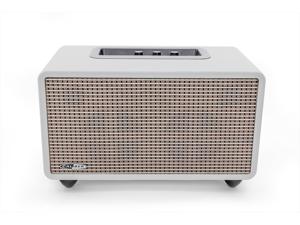 Bluetooth Speaker - Retro Look - USB en AUX - 45 Watt RMS - Draadloze Retro Speaker (HFG411BT-W)