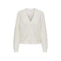 ONLY grofgebreid vest ecru