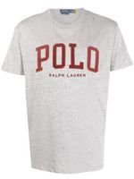 Polo Ralph Lauren t-shirt chiné à logo imprimé - Gris