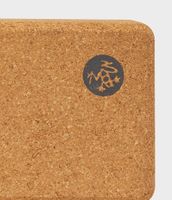 Manduka Yoga Blok Kurk Rechthoekig - 22 x 11 x 7 cm - thumbnail