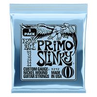 Ernie Ball 3212 Primo Slinky Nickel Wound 9,5 - 44 snaren voor elektrische gitaar (3 sets) - thumbnail