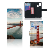 Samsung Galaxy M21 | M30s Flip Cover Golden Gate Bridge