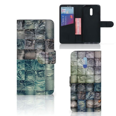 Wallet Case met Pasjes OPPO Reno Spijkerbroeken Wallet Case met Pasjes OPPO Reno Spijkerbroeken