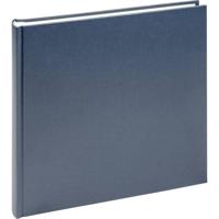 walther+ design FA-349-L Fotoalbum (b x h) 26 cm x 25 cm Blauw 40 bladzijden - thumbnail