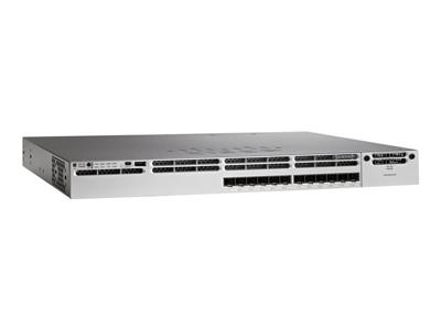 Catalyst 3850-12XS-S - Switch - L3 - Beheerd - 12 x 1 Gigabit  10 Gigabit SFP+ - desktop, rack-uitvoering